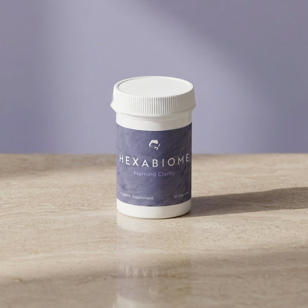 Hexabiome Morning Clarity — premium studio shot